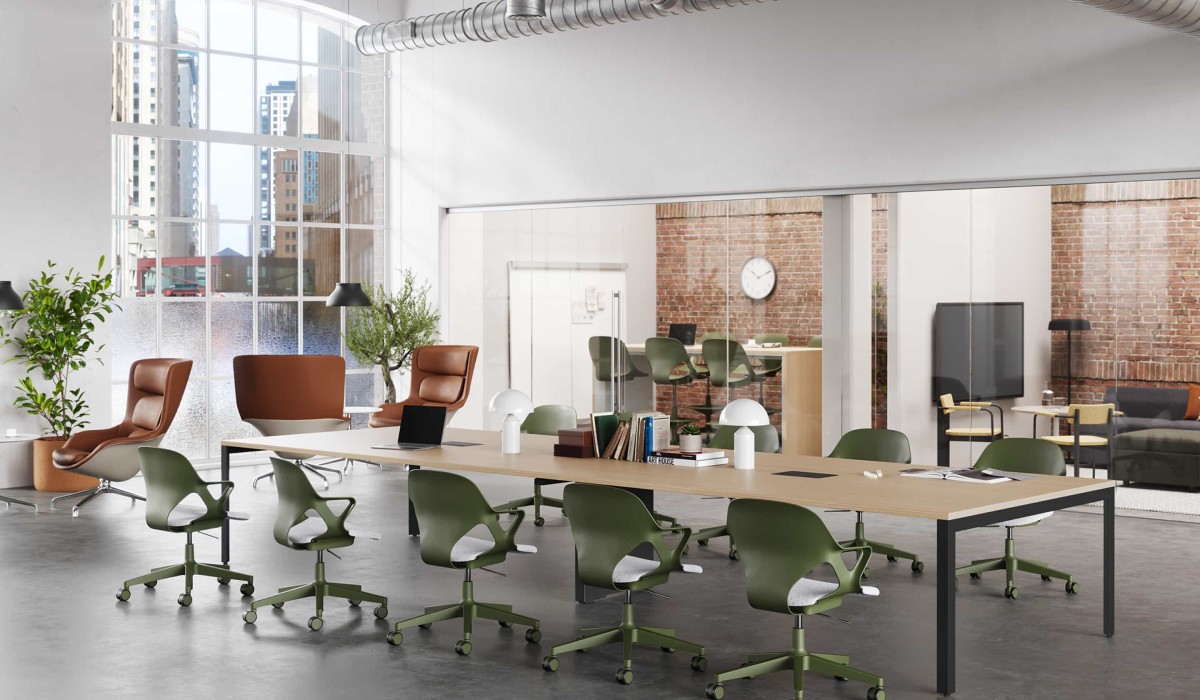 Herman Miller e Studio 7.5 apresentam uma nova cadeira de escritório inspirada nas coleções Eames